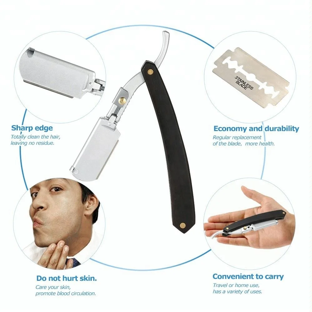 Classical Straight Razor Barber Razor Disposable Double Edge Razor