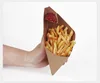 Yilucai High Quality Customized Kraft Paper Chips Tray Food Trays