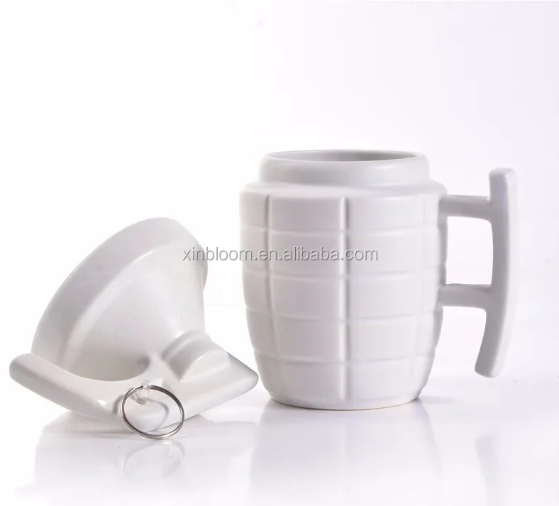 hand granade mug