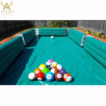 pool table inflatable custom giant larger