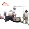 DONGYI tostadora de cafe industrial/topper coffee roaster machine industrial 120kg/120kg industrial coffee roaster