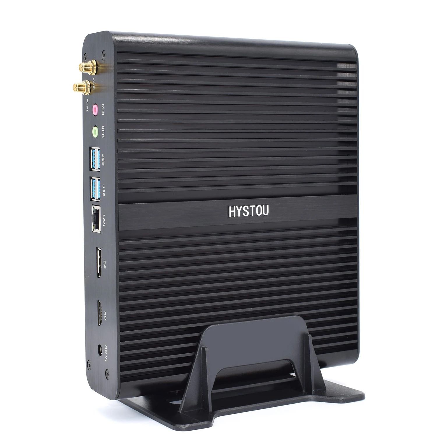 

HYSTOU Latest Product i7 8650u Mini PC Computers with 2 SSD 1 HDD dual display and Gigabit Lan USB Barebones i7 Desktop X86