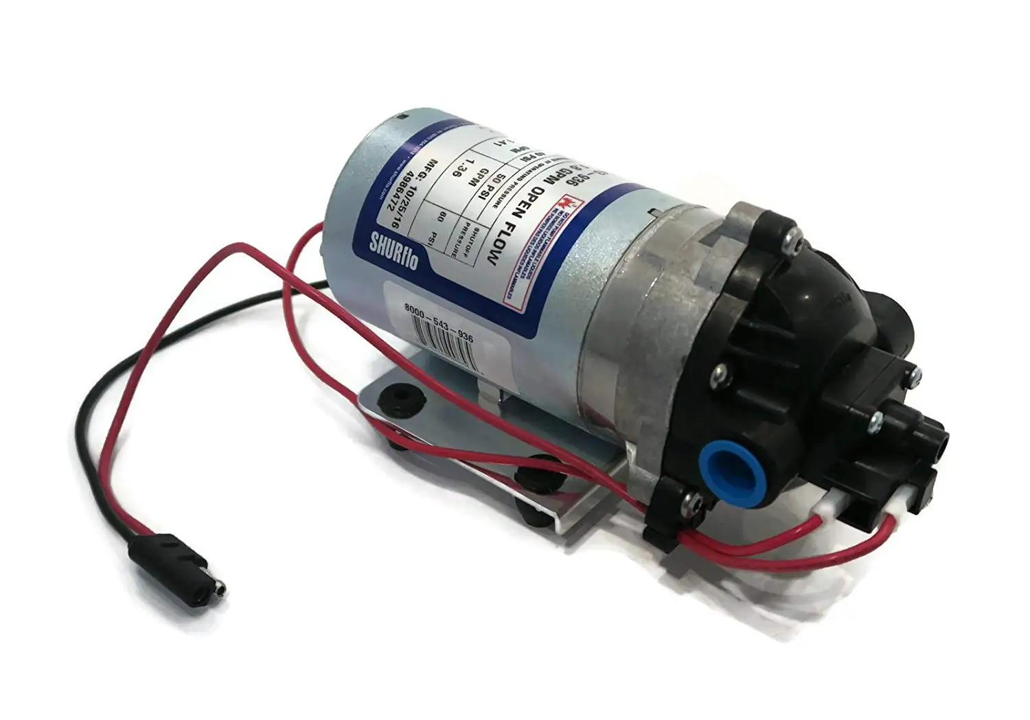 Buy Ultra Quiet Shurflo Motorhome Water Pump 3 GPM 55 PSI