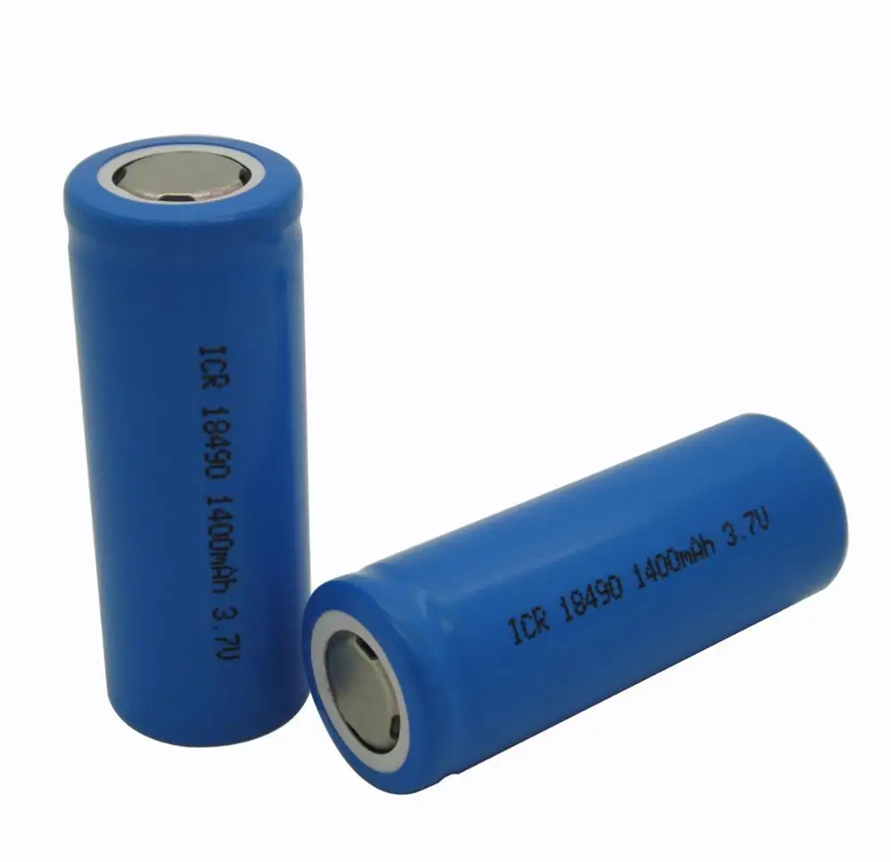 Li-ion Icr 18490 Battery 1400mah 3.7v - Buy Li-ion Icr 18490 Battery ...