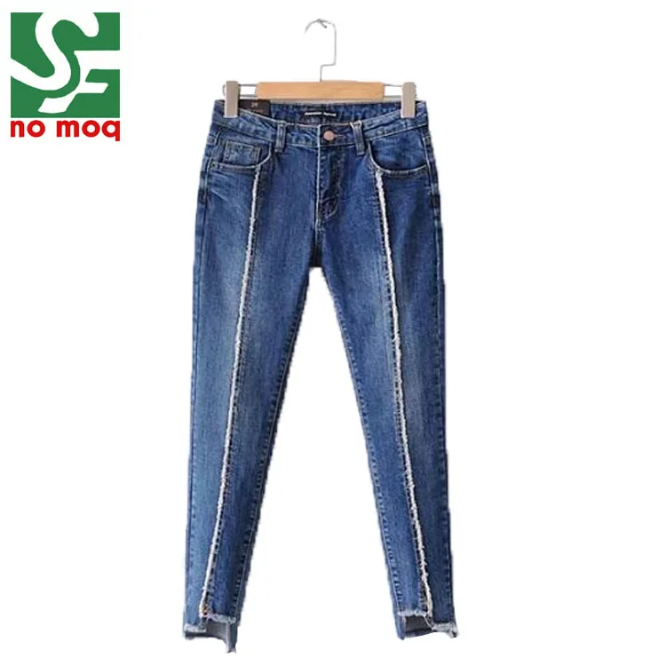 

Good Quality Casual Pants Denim New Fashion Women Skinny Stretch Jeans, Customized