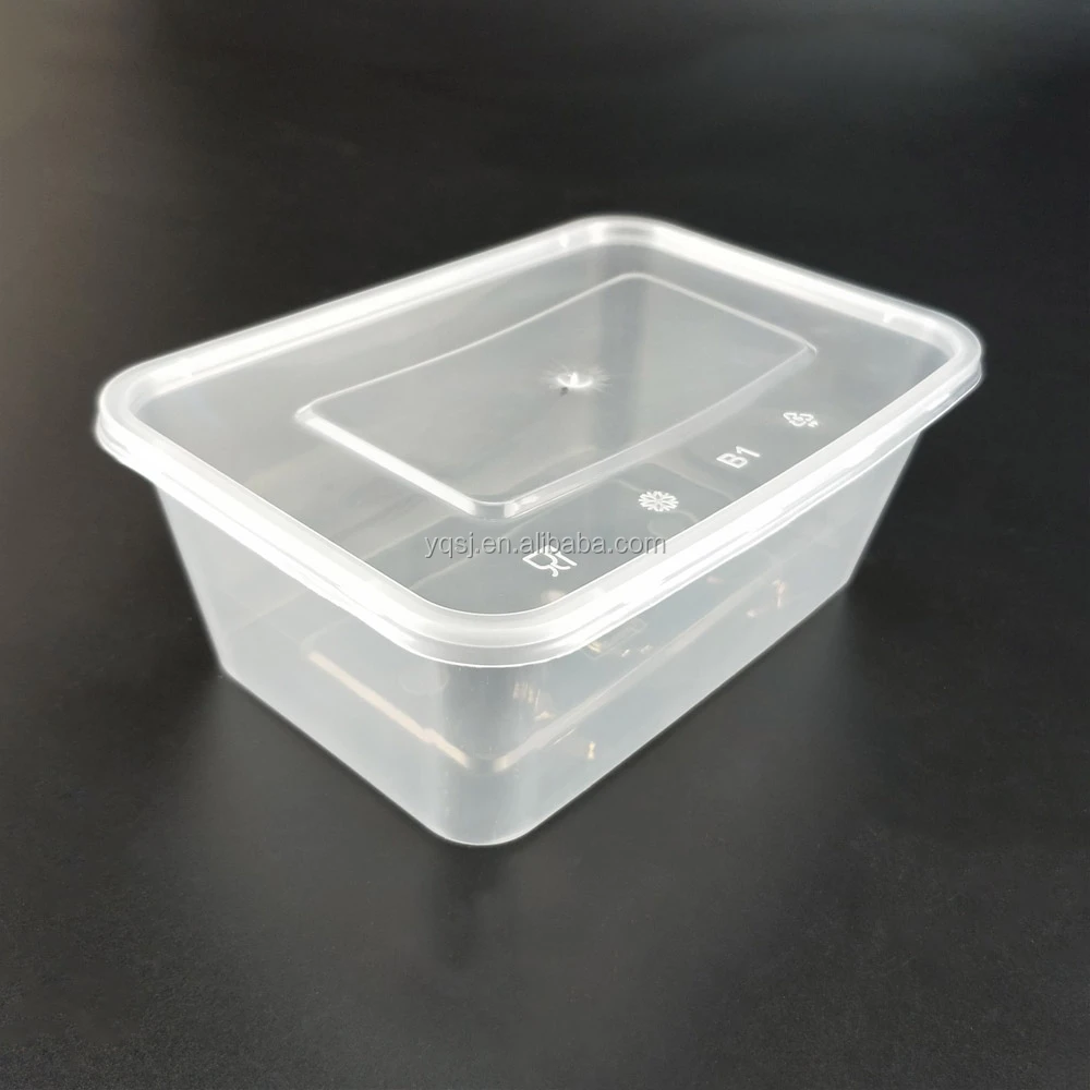 Disposable Plastic Food Storage Container For Food 500ml - Buy Plastic ...