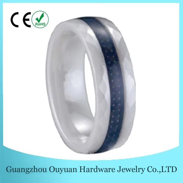 Tungsten Ceramic Ring Ceramic Jewelry Anillos Piezo Ceramic Ring