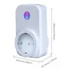 Wifi Smart Plug, Wi-Fi Smart Socket with Amazon Alexa Google Home
