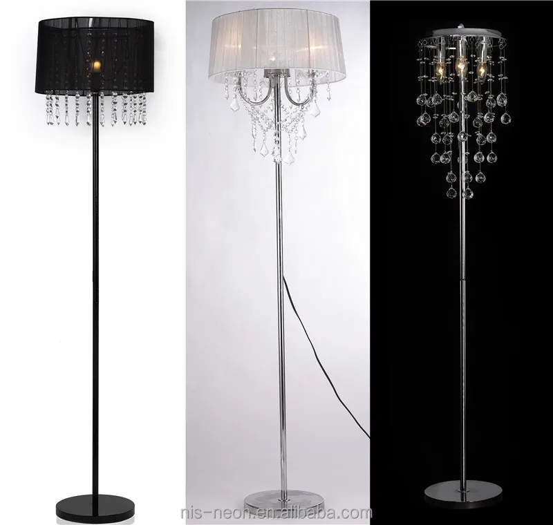 crystal droplet table lamp