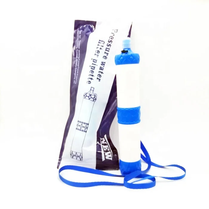 

Emergency use camping UF Water Filter Straw, Outdoor Mini Water Filtration System for outdoor use