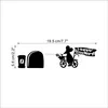 Colorcasa ZY3101 New Product Tom and Jerry Decorative Mouse Sticker Wall Decor Stickers House Decoration Happy Easter