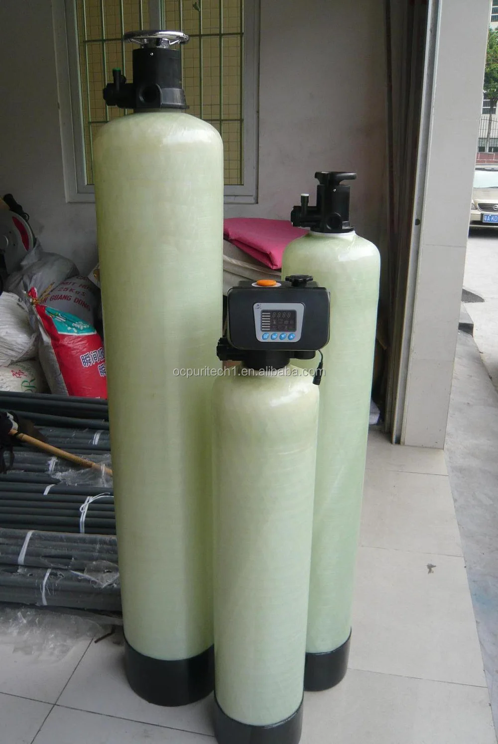 Manual and Automatic pretreatment FRP tank