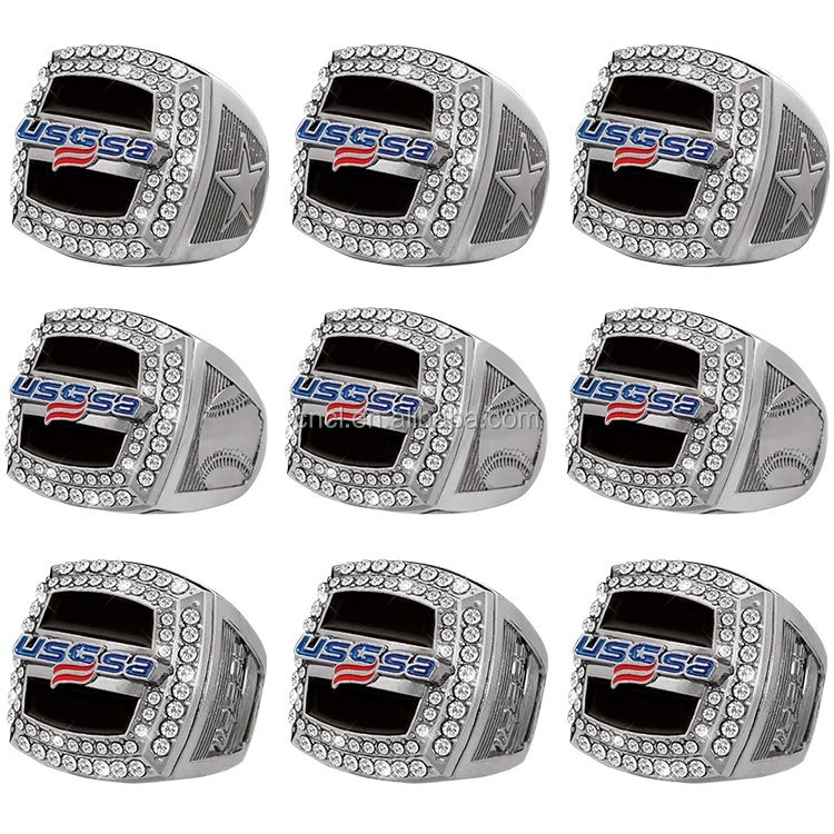 custom design your own baseball championship ring for men
