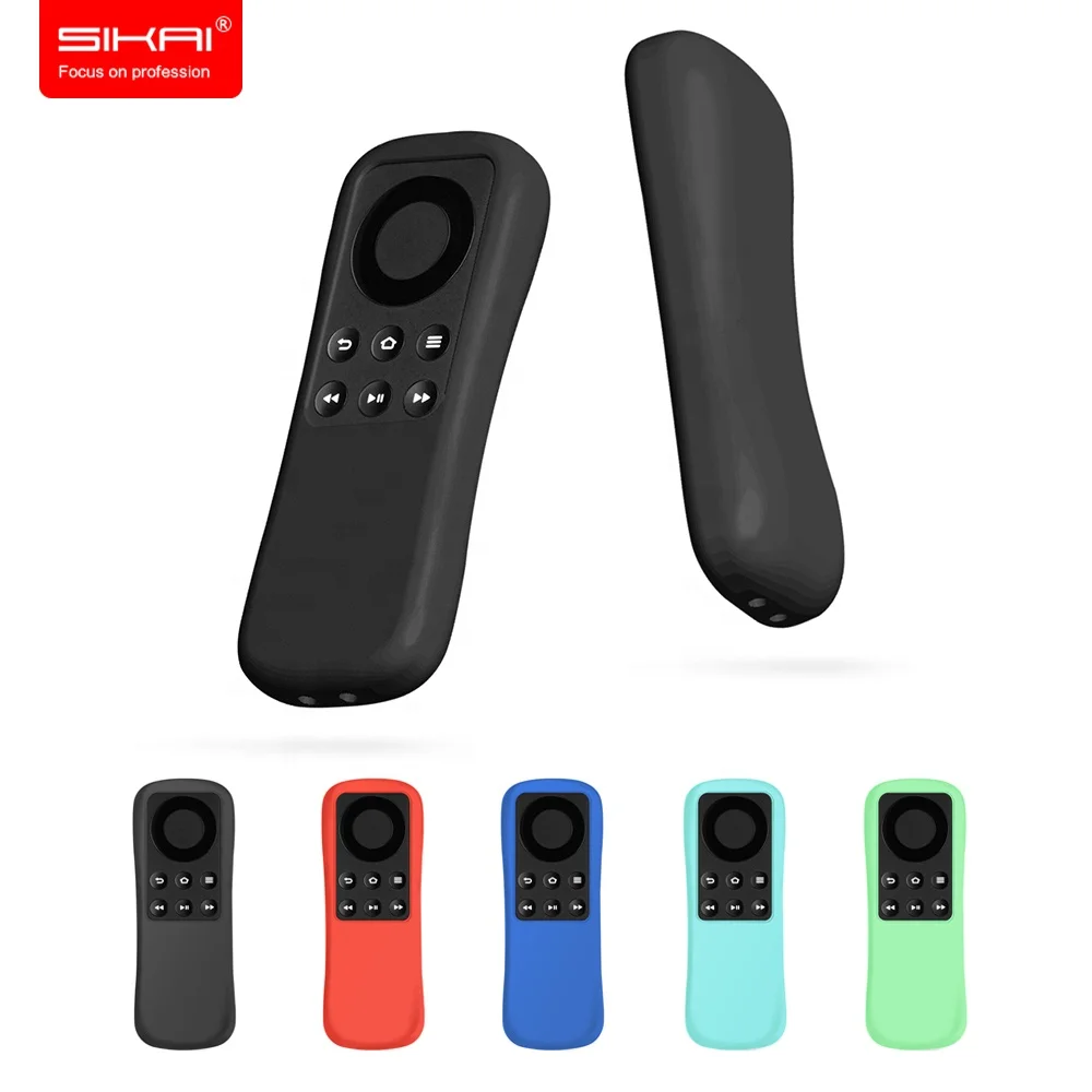 

SIKAI Supplier Silicone Case Producer Anti-Scratch TV Control Case Cover for Amazon Fire TV Stick Silicone Remote Control