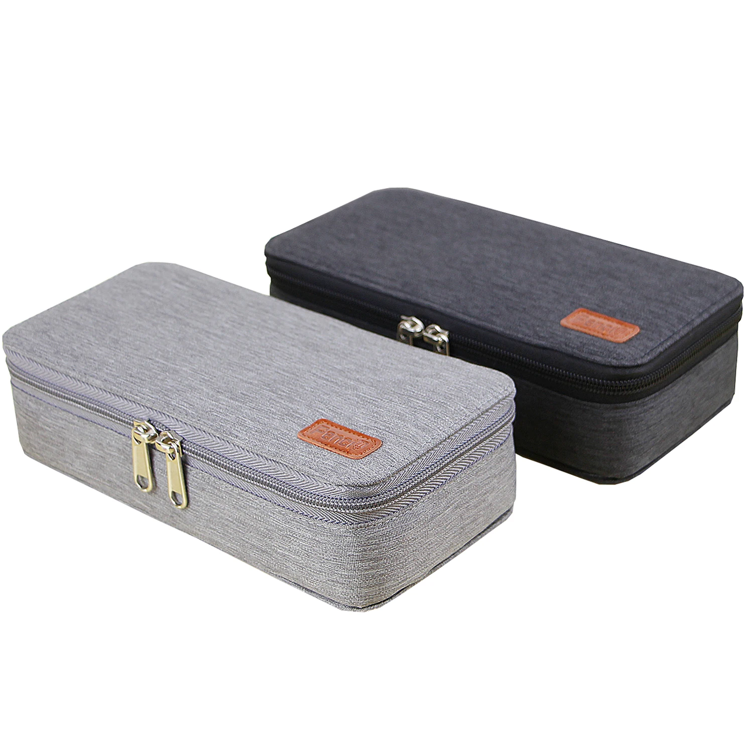 Leather Pen Silicone Roll Up Golf Canva Sublimation Plastic Packaging Neoprene Velvet Child Pvc Eva Custom Print Pencil Bag