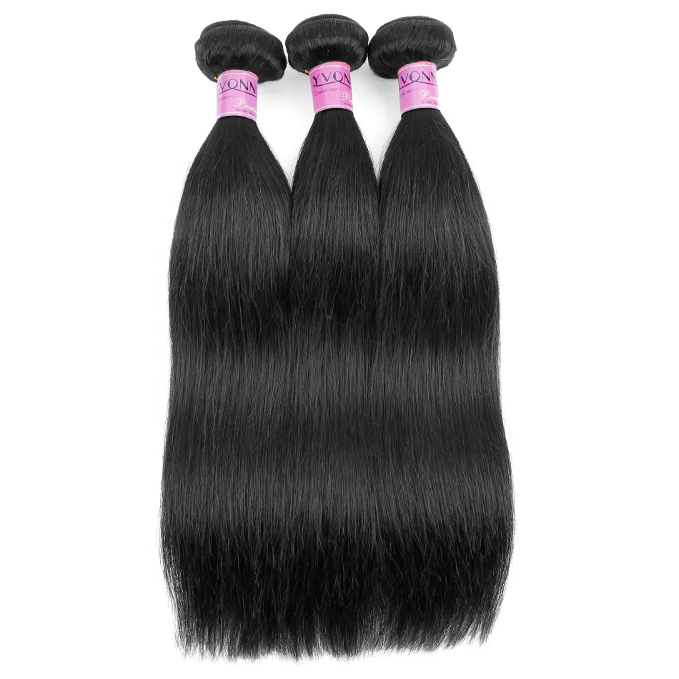 

Super soft indian human hair inde Perruque cheveux humains indiens, raw straight indian temple hair, Natural color #1b(can be dyed any color)