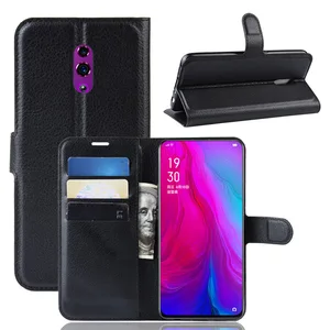 OPPO RENO Leather Phone Wallet Case Cover