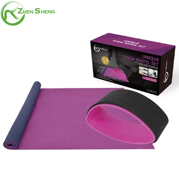 yoga wheel set