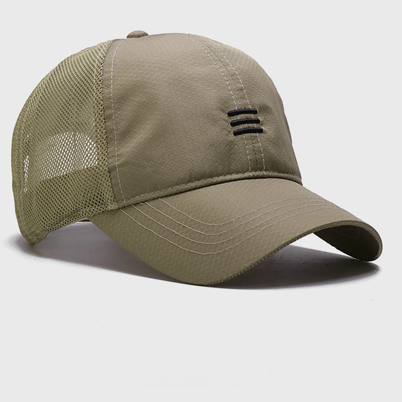Custom Cool Embroidery Breathable Mesh Running Cap,Mesh Sports Hat Baseball Cap,Dry Fit Running