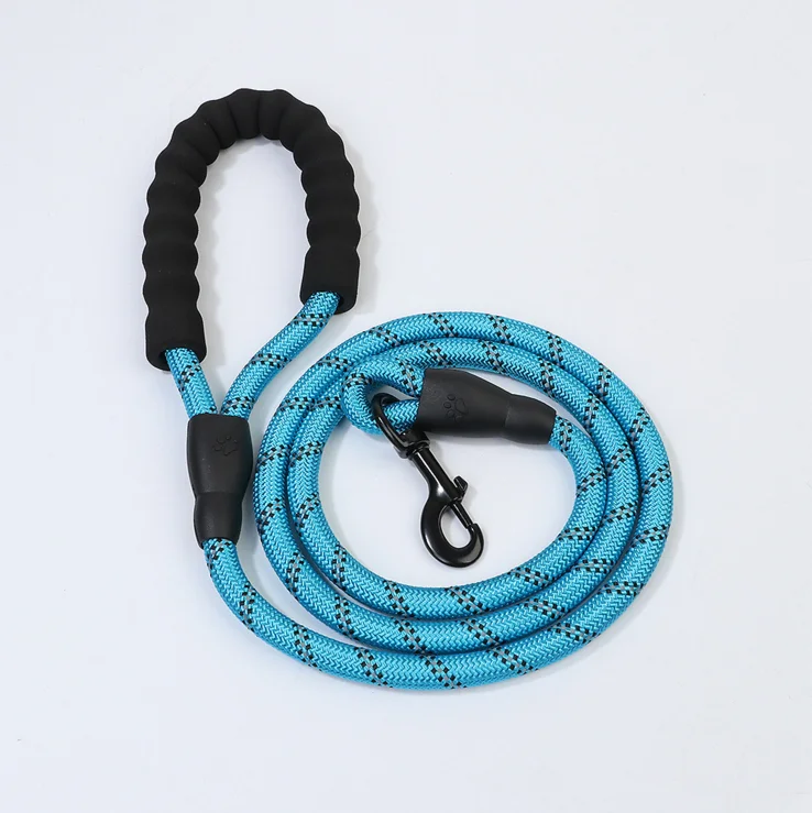 

Amazon hot sale Factory price Comfortable Padded Handle and Reflective Dog Leash