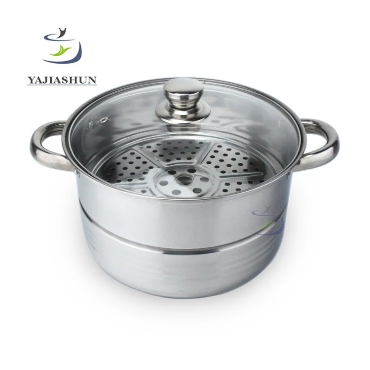 double layer steamer pot