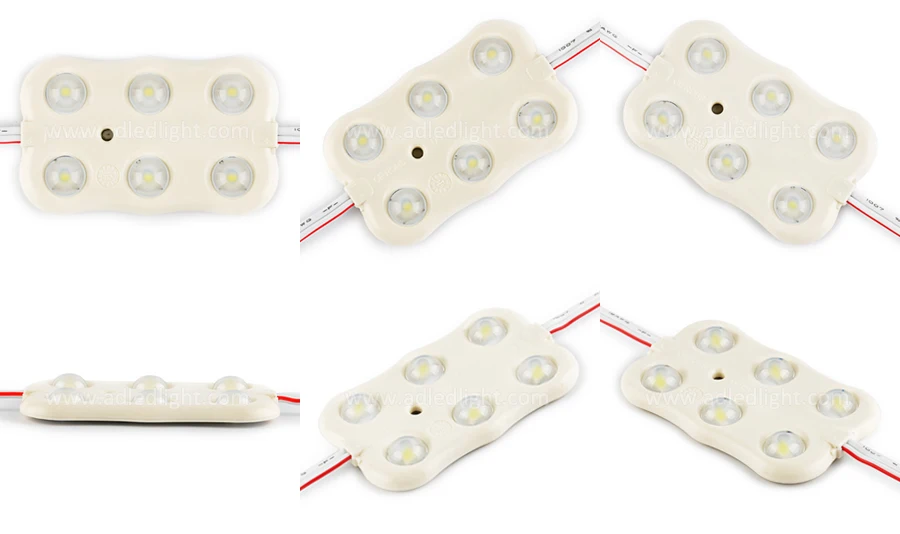 5 years warranty 2.16W epistar led chip 2835 6leds led module High Quality For Channel Letter Lighting