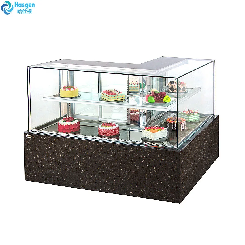 Double Arc Cake Showcase High Quality Four Layer Marble Cake