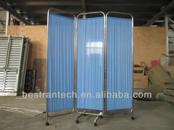 BT-CP002 Best Quality Hospital 3 folding bed screens