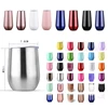 Beauchy New Amazon hot selling 12oz Egg Wine Glass Inspired Solid Cups Swig Tumbler