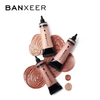 

BANXEER Cosmetics Makeup 15ml 3 Shimmer Color Body Face Liquid Highlighter Cream