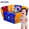 Mamakids indoor & outdoor free combination baby plastic playpen infant play yard fence 6-12 panels