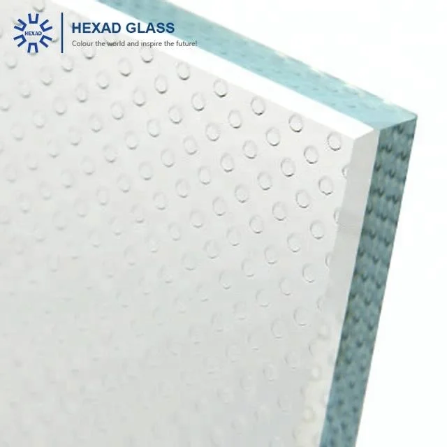 
Ultra White Tempered Laminated Antiskid Staircase Flooring Step Glass 