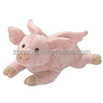 stuffed pig with wings