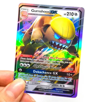 Factory Price For 100pcs Flash Gx Trading Cards Mega Cards Ex