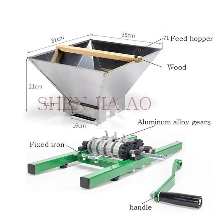 Domestic Use Manual Vegetable Crusher Machine Fruit Crusher Equipment
