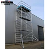 Wholesale easy install H frame catwalk aluminum mobile scaffolding