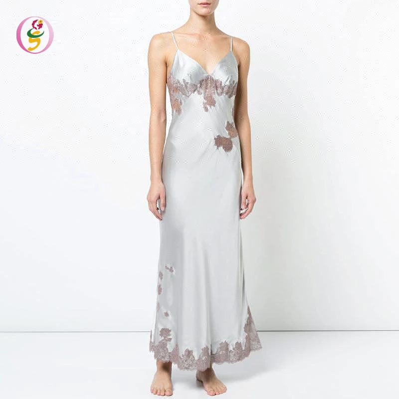 silk fitted prom dress