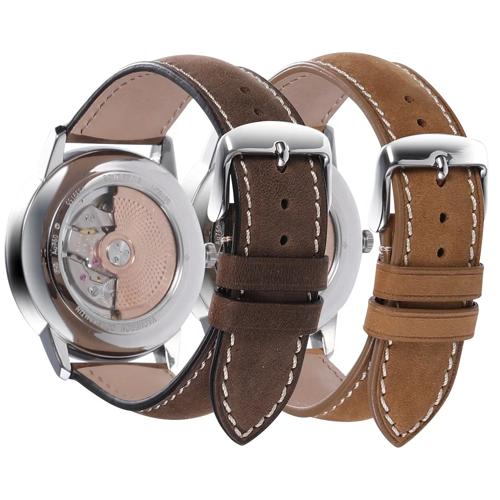 wristband leather watch