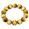 14mm diameter high quality golden tiger eye round beads for bracelet precious gemstone