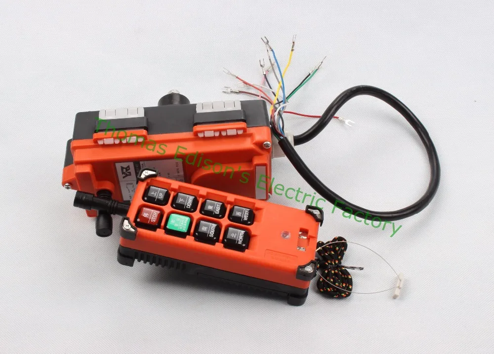 Dc 48 V Telecontrol Industrial grúa controlador 8 teclas 1