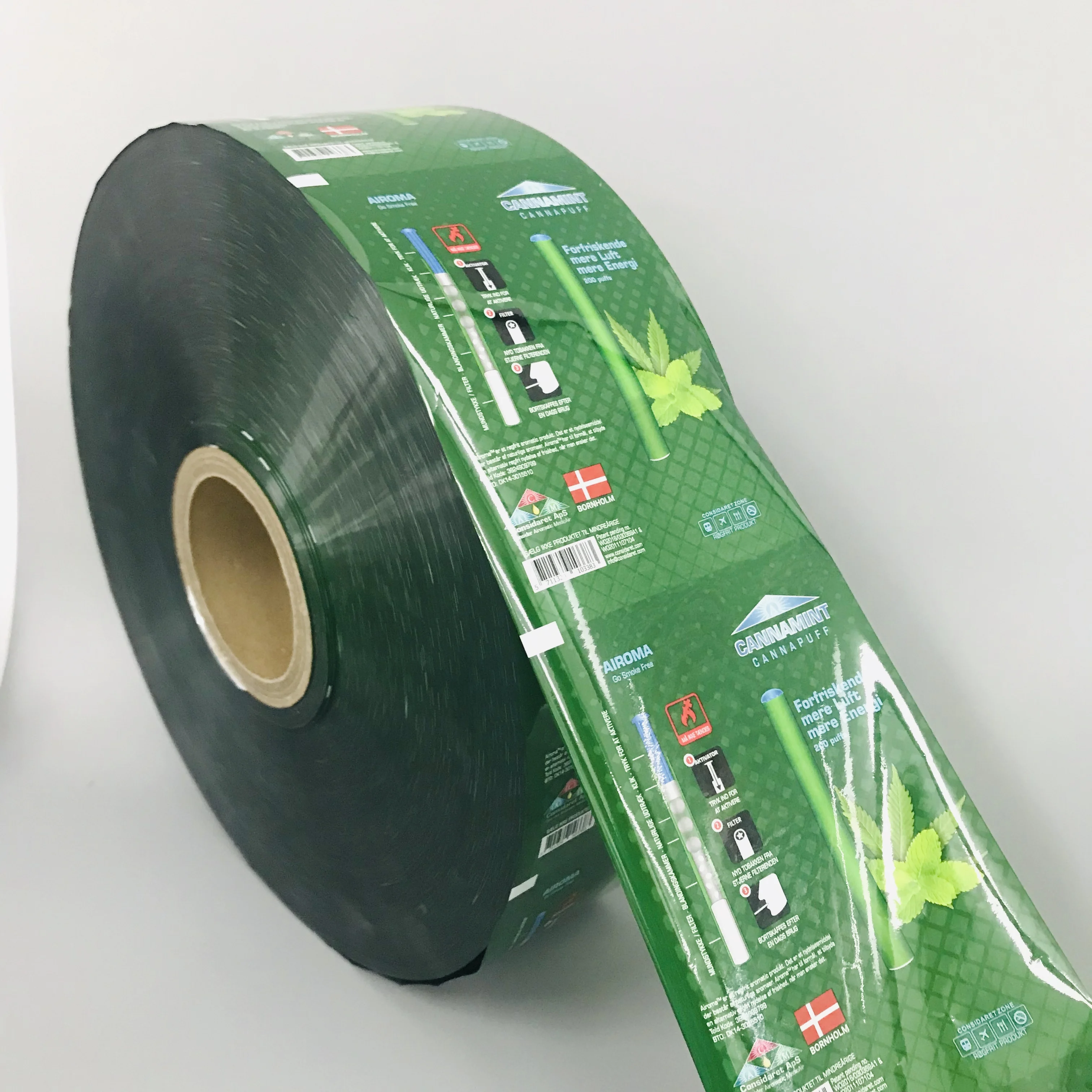 custom 80 Microns waterproof potato chips food packaging pouch laminating film