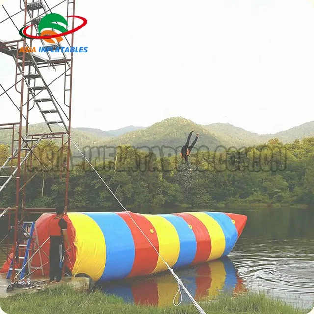 Commercial Grade Inflatable Water Jump Pillow Inflatable Water
