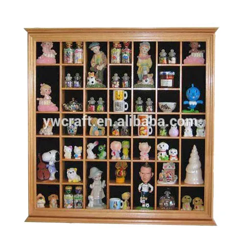 Collector Figurine Display Case Small Wall Curio Cabinet Shadow