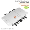 With 433/462MHz Wireless Communication Function Waterproof 1200W MPPT Grid Tie Micro Inverter, 22-50V DC to AC 110V or 220V