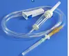 Disposable Infusion Set with Needle, Luer slip/luer lock