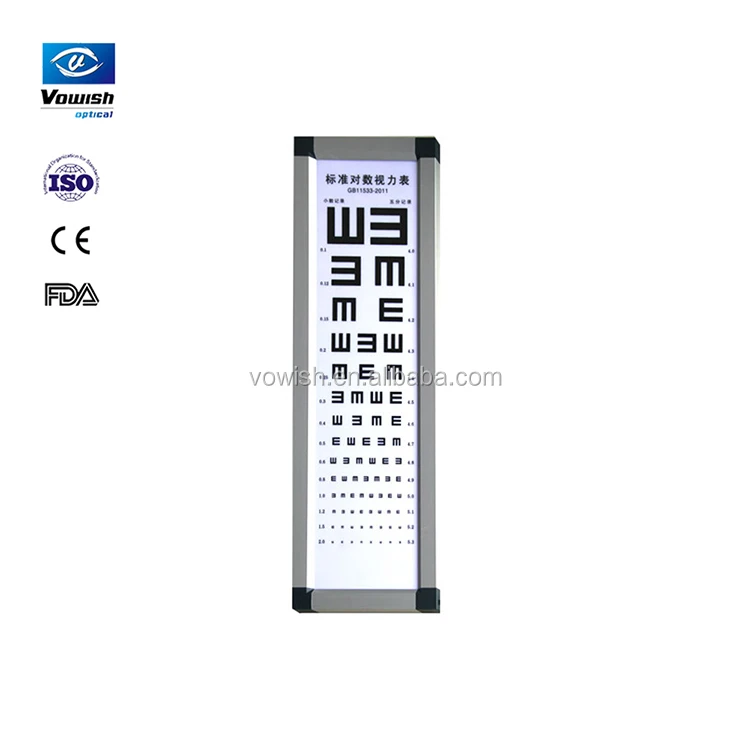 Ophthalmic Equipments Vision Test Chart VC-005 - Near Visual Chart