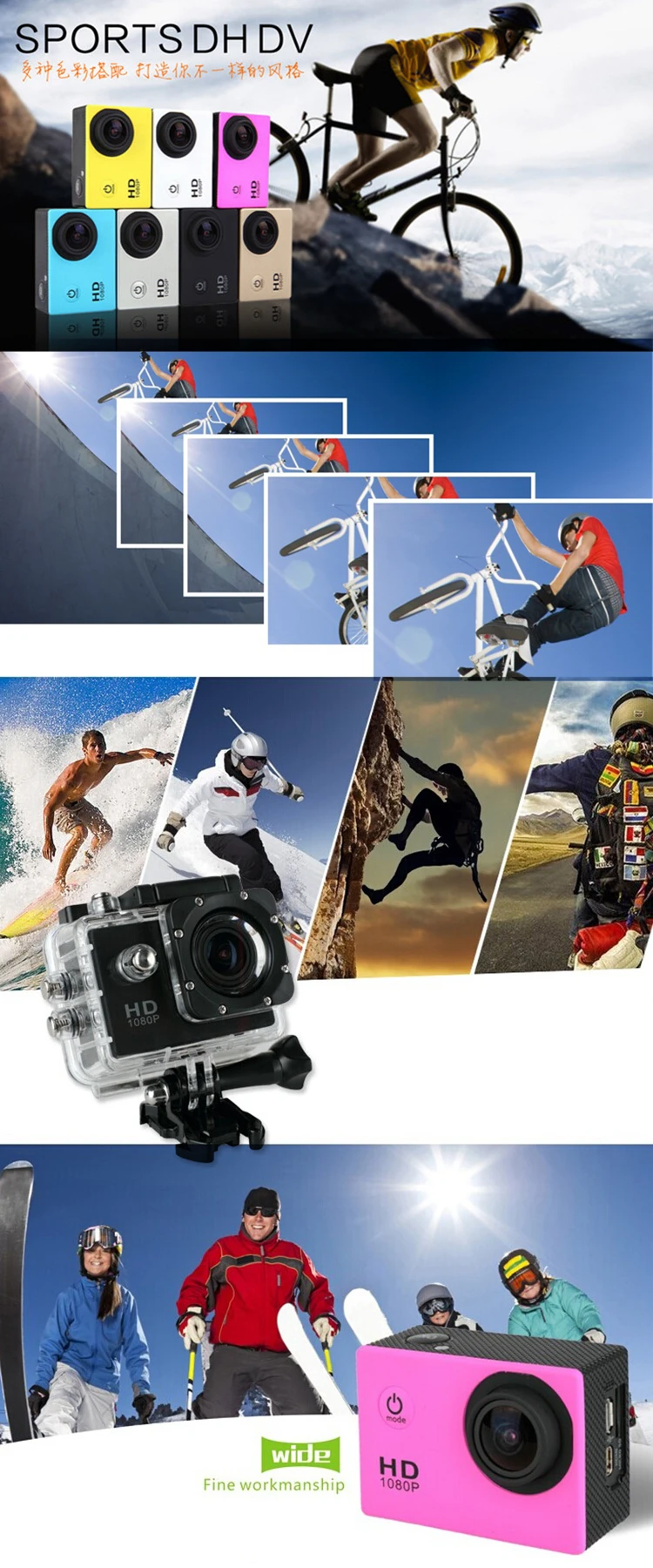 Cheapest factory direct helmet cam sj4000 sport dv 2.0inch underwater action camera.jpg