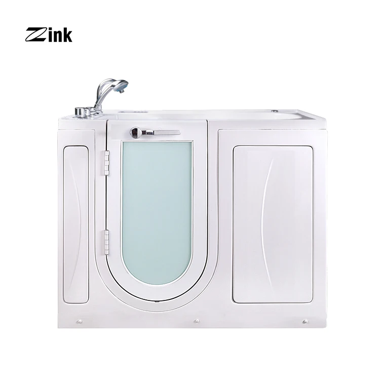Zink K111 Indoor Whirlpool Spa Portable Walk In Bathtub For Elderly And