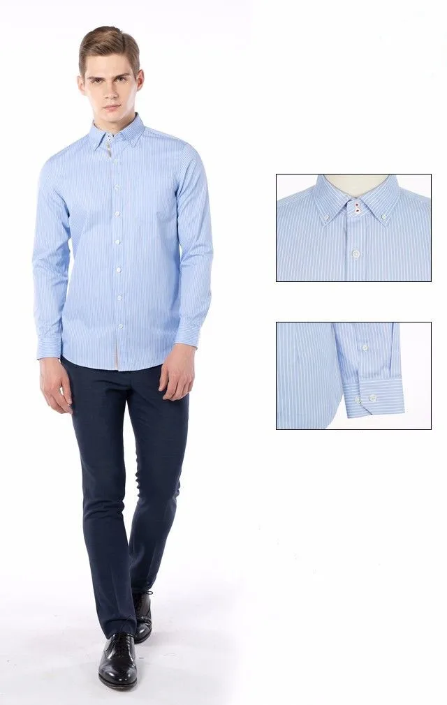 2018 Brand Summer Men's Short Sleeve Shirt Business Casual Dress Shirt ...