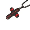 Baseball Cap Soccer Stainless Steel Cross Pendant Necklace With I Can Do All Things